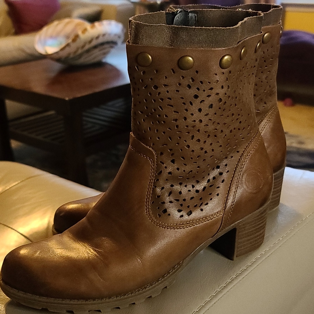 Leather Boots